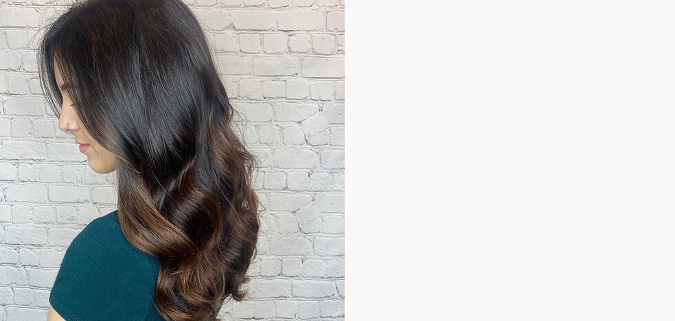 UGC image of salon shine treatment from @hairbymegs_.